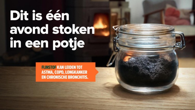 Milieu Centraal mag doorgaan met voorlichtingscampagne over houtstoken